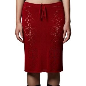 Tankair Knit Midi Skirt